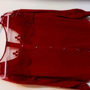 Women's half sleeve top